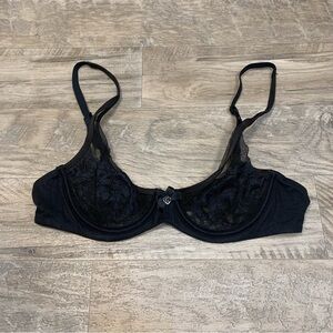 Victoria Secret Lace Unlined Demi Bra